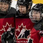 Brianne Jenner Celebrates Winner vs USA: December 3rd 2017