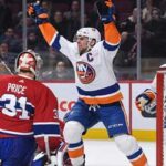 John Tavares celebrates overtime winner vs New York Islanders: January 15th 2018