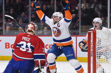 John Tavares celebrates overtime winner vs New York Islanders: January 15th 2018