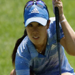 danielle kang eyeing up a shot