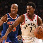 toronto raptors earn thier 54th win of the season against the nets