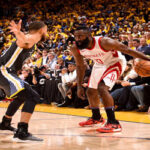 houston rockets tie series 2-2 after defeating the golden state warriors 95-91