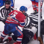 Max Domi sucker punches Aaron Ekblad on Wednesday night