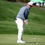american chris reavie takes a one shot lead after round one of the cj cup in south korea on thursday
