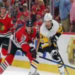 the chicago blackhawks ended their eight-game losing streak last night after defeating the pittsburgh penguins 6-3