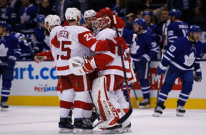 Red Wings Win against Maple Leafs in Overtime